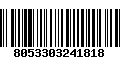 Código de Barras 8053303241818