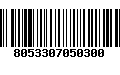 Código de Barras 8053307050300