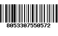 Código de Barras 8053307550572