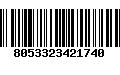 Código de Barras 8053323421740