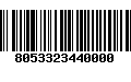 Código de Barras 8053323440000