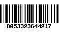 Código de Barras 8053323644217