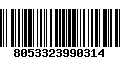 Código de Barras 8053323990314