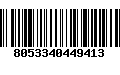 Código de Barras 8053340449413