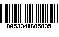Código de Barras 8053340685835