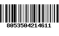Código de Barras 8053504214611