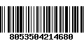 Código de Barras 8053504214680