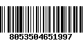 Código de Barras 8053504651997