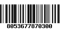 Código de Barras 8053677870300
