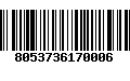 Código de Barras 8053736170006