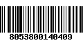 Código de Barras 8053800140409