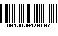 Código de Barras 8053830470897