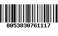 Código de Barras 8053830761117