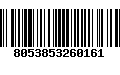 Código de Barras 8053853260161