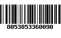Código de Barras 8053853360090
