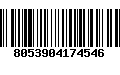 Código de Barras 8053904174546