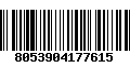 Código de Barras 8053904177615