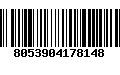 Código de Barras 8053904178148
