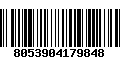 Código de Barras 8053904179848