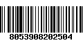 Código de Barras 8053908202504