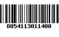 Código de Barras 8054113011400