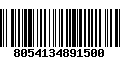 Código de Barras 8054134891500