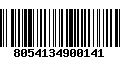 Código de Barras 8054134900141