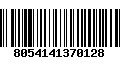 Código de Barras 8054141370128