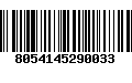 Código de Barras 8054145290033