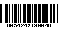 Código de Barras 8054242199048