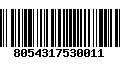 Código de Barras 8054317530011