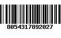 Código de Barras 8054317892027