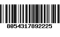 Código de Barras 8054317892225