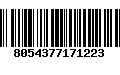 Código de Barras 8054377171223