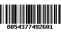 Código de Barras 8054377492601
