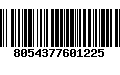 Código de Barras 8054377601225