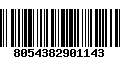 Código de Barras 8054382901143