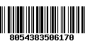 Código de Barras 8054383506170
