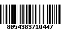 Código de Barras 8054383710447
