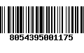 Código de Barras 8054395001175