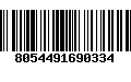 Código de Barras 8054491690334