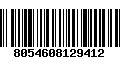 Código de Barras 8054608129412