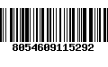 Código de Barras 8054609115292