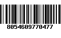 Código de Barras 8054609770477