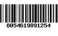 Código de Barras 8054619891254