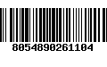 Código de Barras 8054890261104