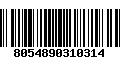 Código de Barras 8054890310314