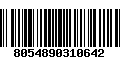 Código de Barras 8054890310642