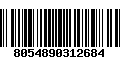 Código de Barras 8054890312684