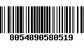 Código de Barras 8054890580519